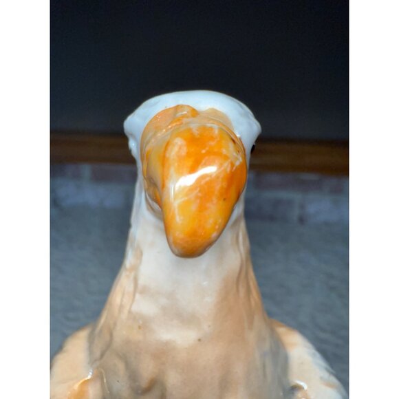 Vintage Brazilian Porcelain Bald Eagle Mid Century - Picture 10 of 16